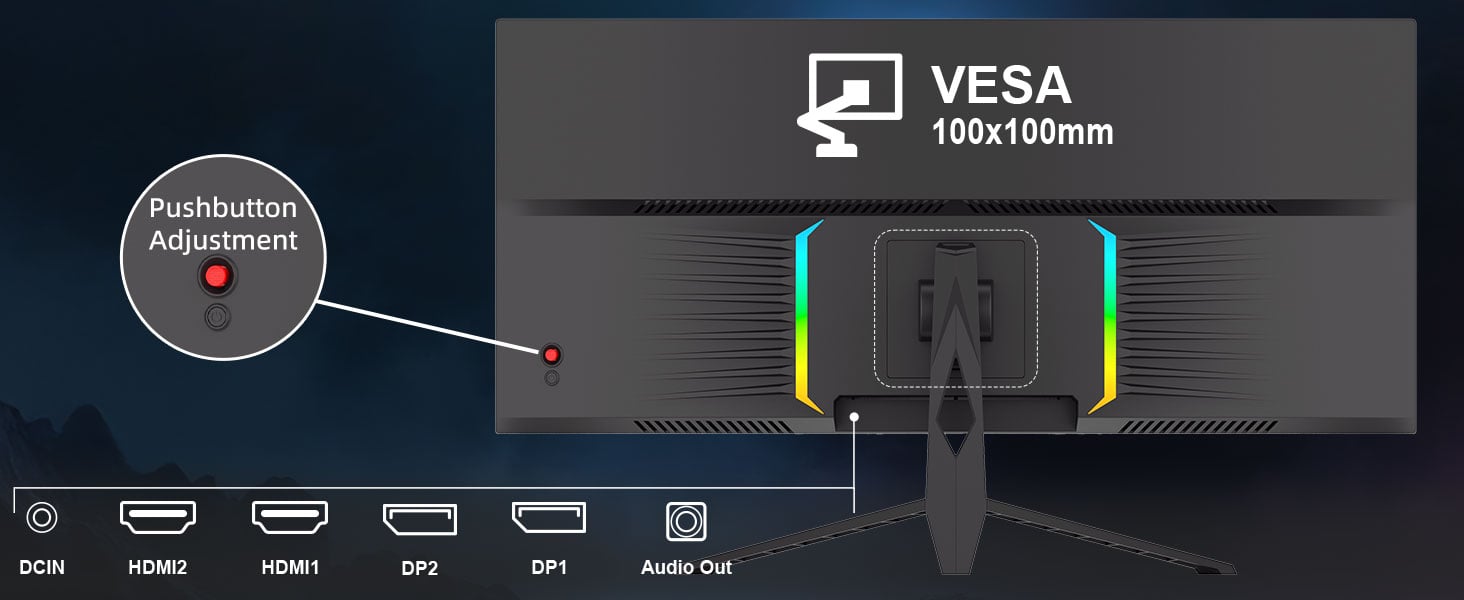 34 Inch 4K Curved Gaming Monitor