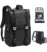K&F CONCEPT Camera Backpack, Camera Bags for Photographers Dslr Cameras Compatible for Canon Niko...