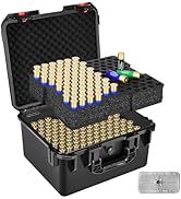 260 Round Shotgun Ammo Storage Box – TSA Approved Waterproof Ammo Box for 12GA, 20GA, 16GA, 10GA ...