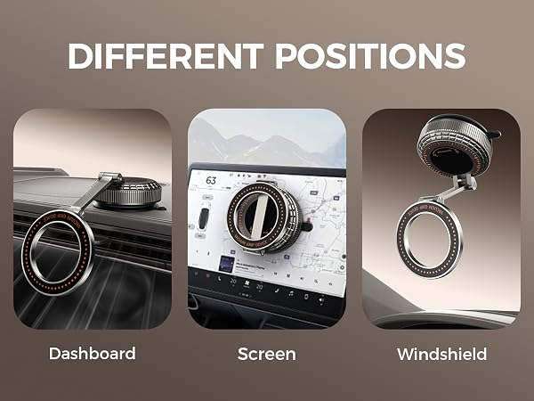 Metal Magnetic Car Phone Holder