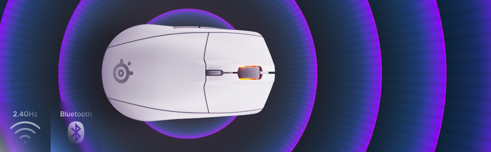 Glowing rgb mouse