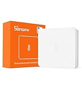 SONOFF SNZB-02 ZigBee Mini Indoor Temperature and Humidity Sensor for Checking the Room Climate, ...