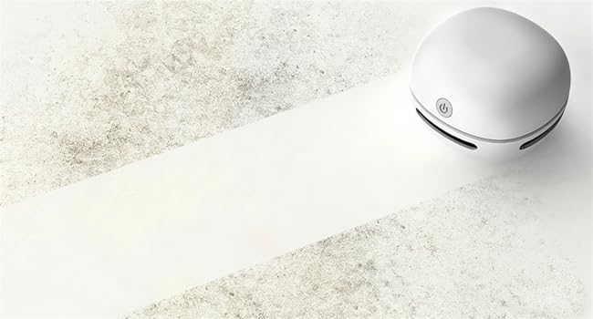 Mini desk vacuum cleaner for desktop table top countertop drawer. It is the perfect holiday gift.