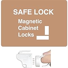 Roving Cove cabinet locks for child safety