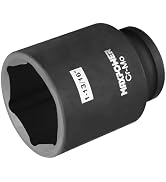 MAXPOWER 3/4 Inch Drive 1-13/16 Inch Deep Impact Socket, Made with Heat-Treated Chrome Molybdenum...