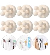 iBetterLife Toothbrush Holders Wall Mounted - 6Pcs Silicone Razor Holder for Shower Self Adhesive...