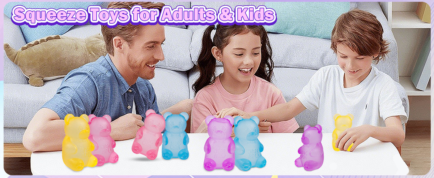 SQUEEZE BEAR TOYS