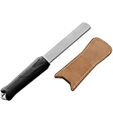 SHARPAL 127N Dual-Grit (Coarse 325 / Extra Fine 1200) Diamond Sharpening Stone with Leather Strop...
