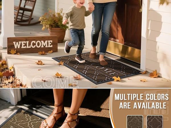 welcome mats for front