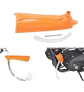 HDBUBALUS Oil Filter Funnel Orange Flexible Oil Change Funnel Compatible with Harley Harley Sport...