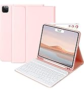 iPad pro 12.9 case with Keyboard 5th Generation 2021, Keyboard Case for iPad Pro 12.9 2020 4th Ge...