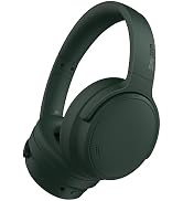 Srhythm NiceComfort 35 (2nd Gen) Hybrid Noise Cancelling Headphones,Wireless Bluetooth 6.0, 5Micr...