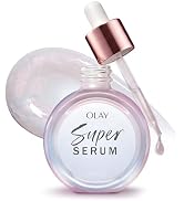Olay Super Serum - Glow Serum for Face - Activated Niacinamide, Vitamin C & E, Collagen Peptide, ...