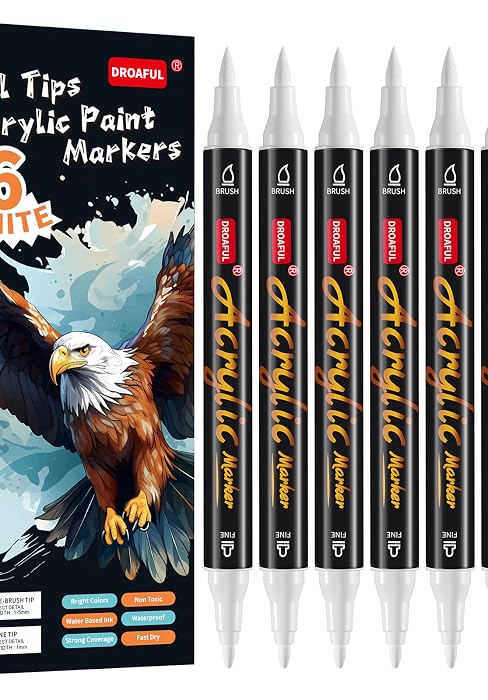 white paint markers