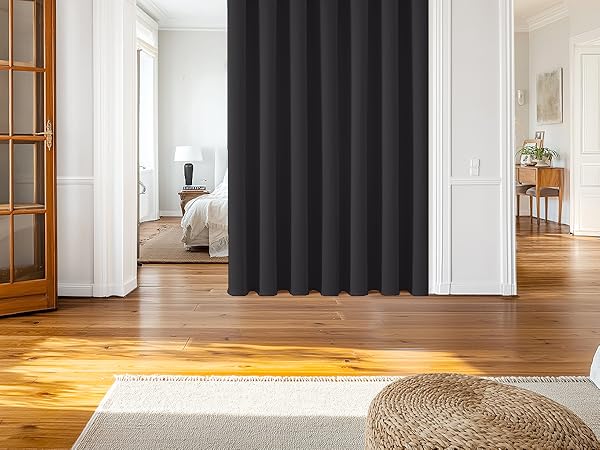 door curtain door Curtains blackout single curtain panel drapes