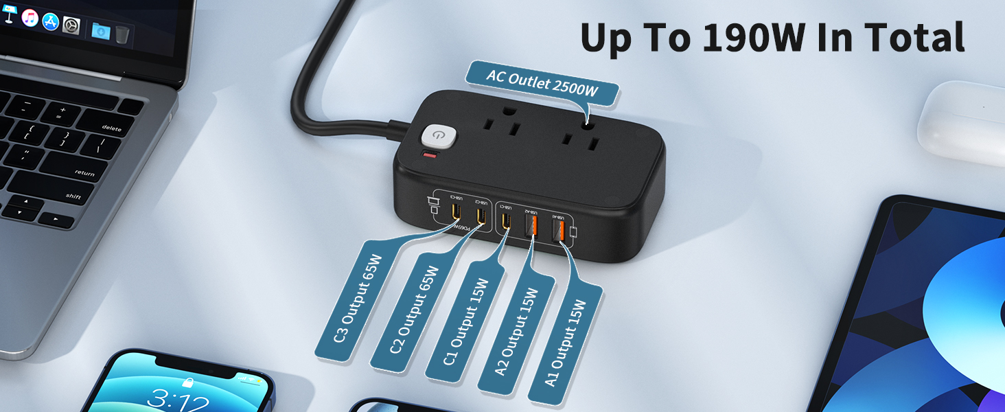 USB C Charging Station
