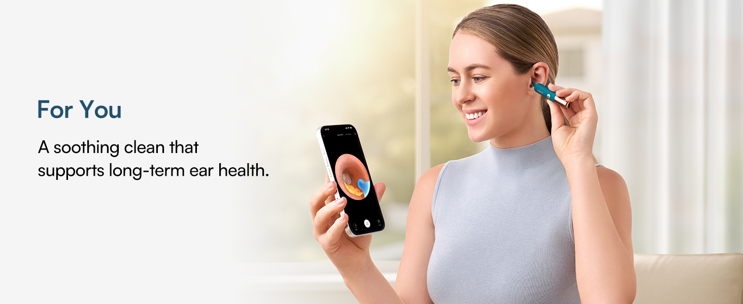 safe ear cleaning camera for youself