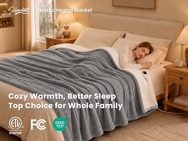 heated blanket use overheating protection technology