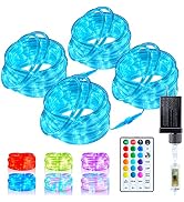 Color Changing Rope Lights Outdoor - 132 ft 400 LED Outdoor String Lights with Remote, 18 Colors ...