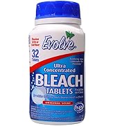Evolve Concentrated Bleach Tablets,1- 32ct (Original Scent)