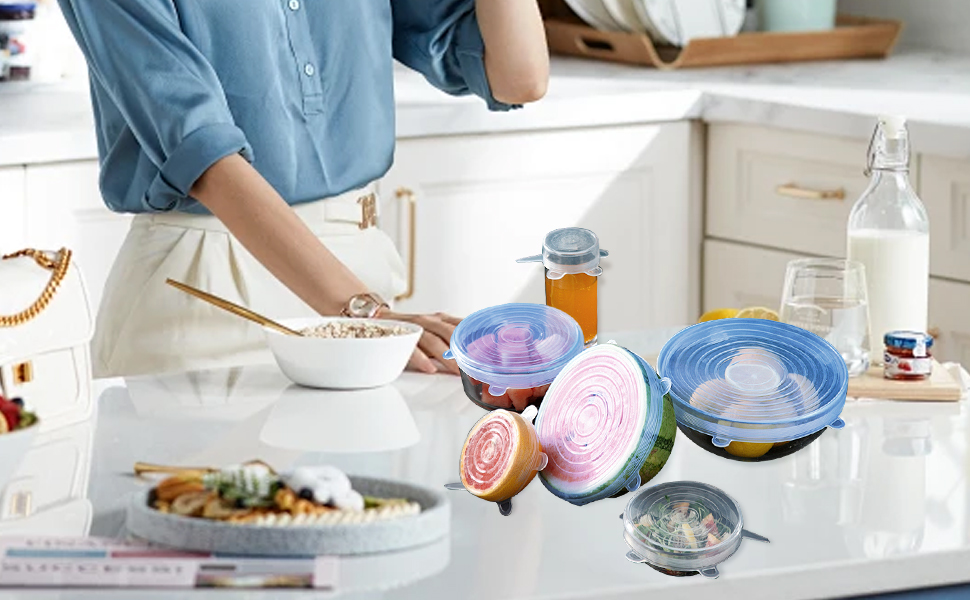 Silicone Stretch Lids