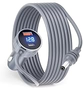 Starlink Mini Cable Car Charger Starlink Mini Power Cable 10FT DC 12V 24V Cigarette Lighter Power...