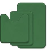RUN HELIX Bathroom Rugs Sets 3 Piece, Soft Absorbent Memory Foam Bath Mats Set, Dry Fast Bath Mat...