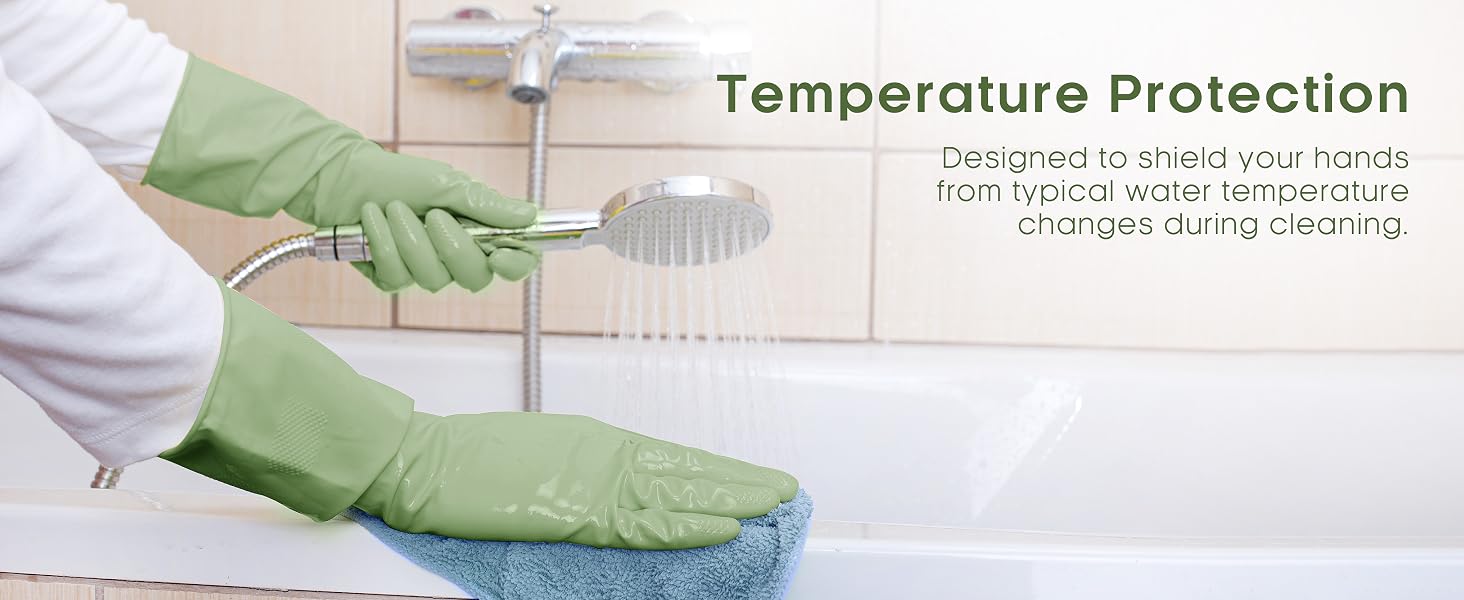 cleaning gloves