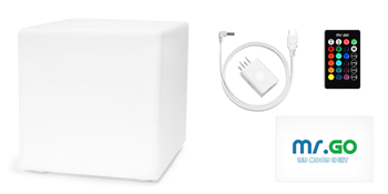 mr.go 10 inch led rechargeable cube light packing list