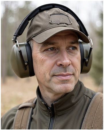 decibel defense shooting ear protection noise reduction noise cancelling ear muffs gun range