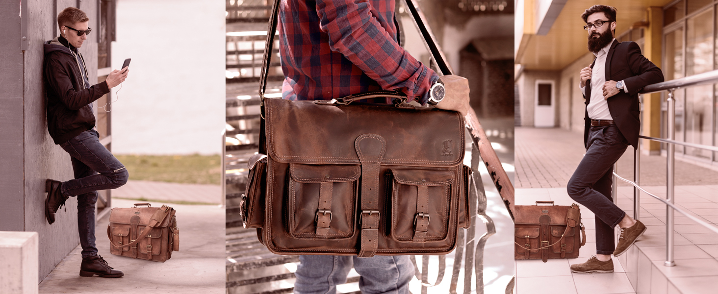 Vintage Handmade Leather Bags and Accesories