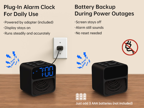 loudest alarm clock for really heavy sleepers
