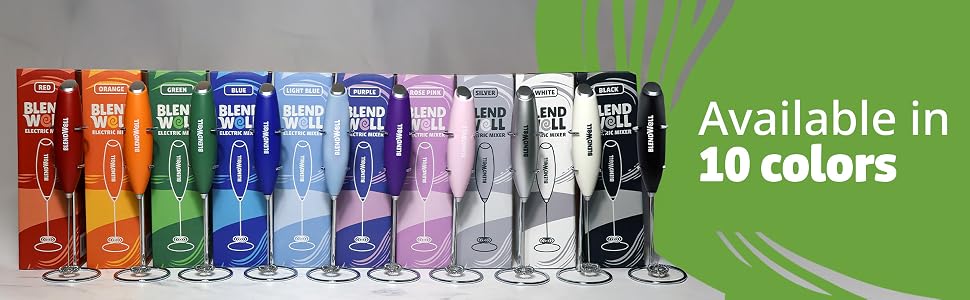 Available in 10 colors