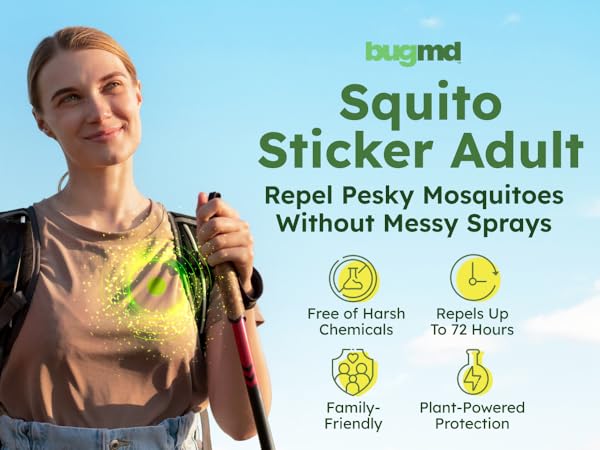 camping essentials stickers mosquito repellent outdoor patio mosquito repeller stickers for adults