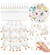 TICIAGA 12 Pack Silly Goose Large Squeeze Toys Party Favor Gift Set for Kids, Random Squishy Fidg...