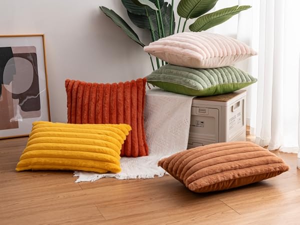 Decorations Throw Pillow Case, Throw Pillow Cover Cushion Cover for Sofa Bedroom Car, Ice Cream