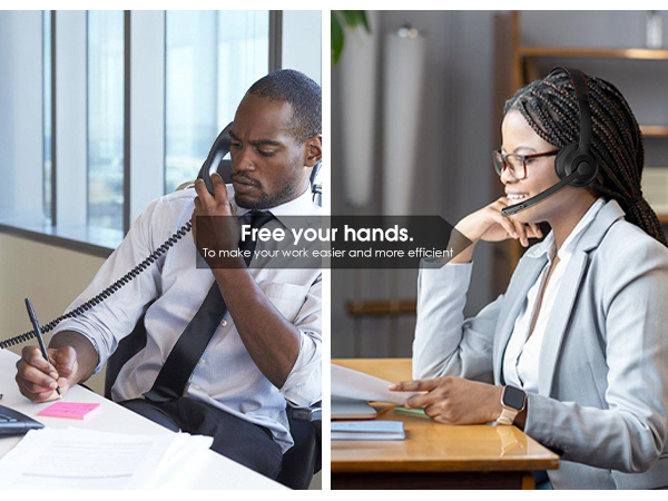 laptop pc computer headset with microphone bulk call center telephone business headphone