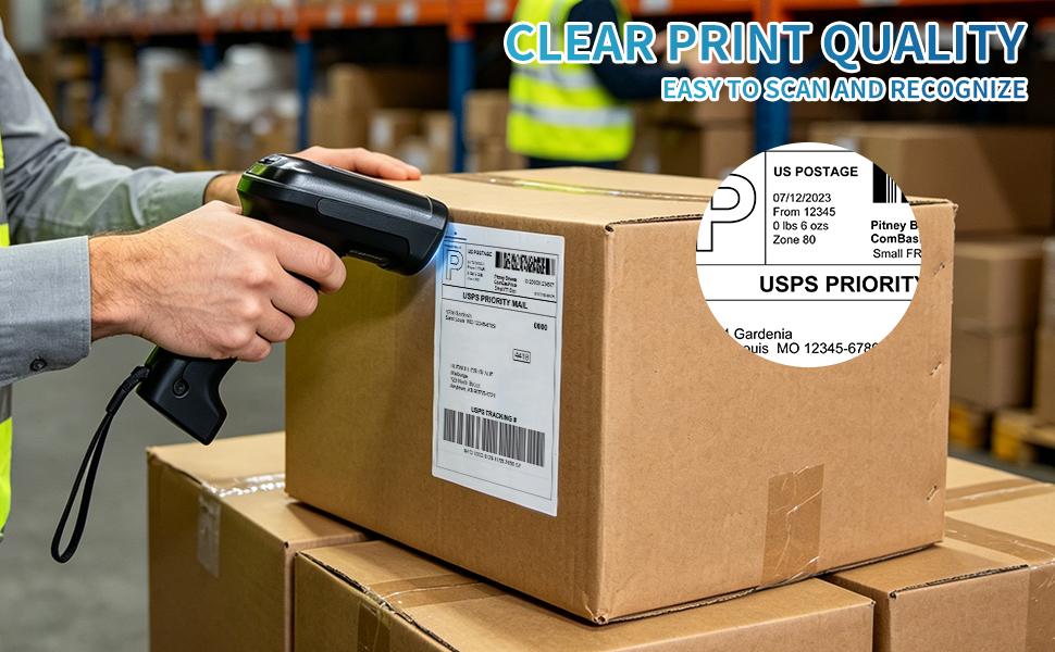 4" x 6" Thermal Shipping Labels