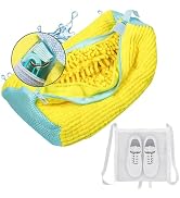 Shoe Washing Machine Bag, Shoe Laundry Bag for Washer and Dryer, Include Dry Net Bag, Reusable an...