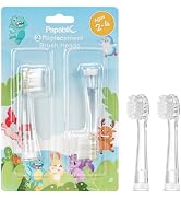 Papablic Replacement Toothbrush Heads, Compatible with Papablic BabyHandy & Toddler Electric Toot...