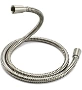 Vzasei 5ft Shower Hose Replacement For Clean 304 Stainless Steel Shower Head Hoses 59 Inches High...