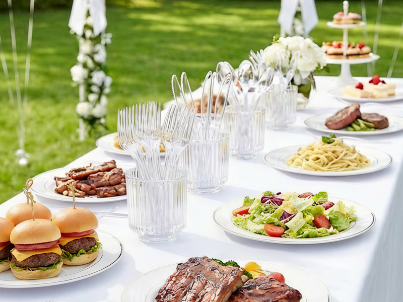 plastic silverware