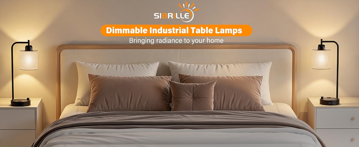 Industrial Table Lamps