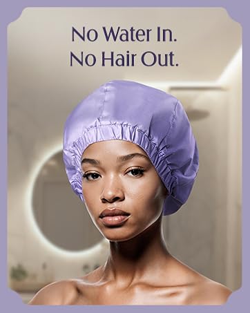 Shower cap for long hair
