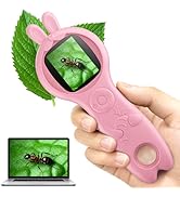 T TAKMLY Mini Pocket Digital Microscope, Macro Fixed Focus Magnifying Glass, Portable Handheld US...
