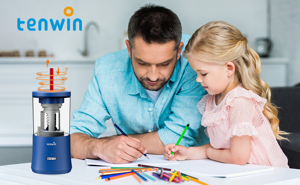 Pencil Sharpener for Home (Blue)