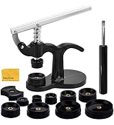 Watch Press Tool, EasyTime Repair Kit, Watch Press Set Back Case Closer with Watch Back Press, 12...
