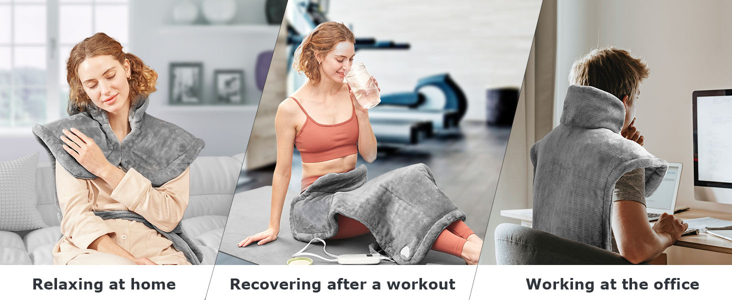woman wrapped in a towel after a workout