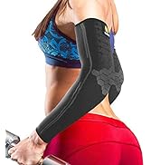 Sparthos Arm Compression Sleeves - Aid in Recovery and Support Active Lifestyle - Innovative Brea...
