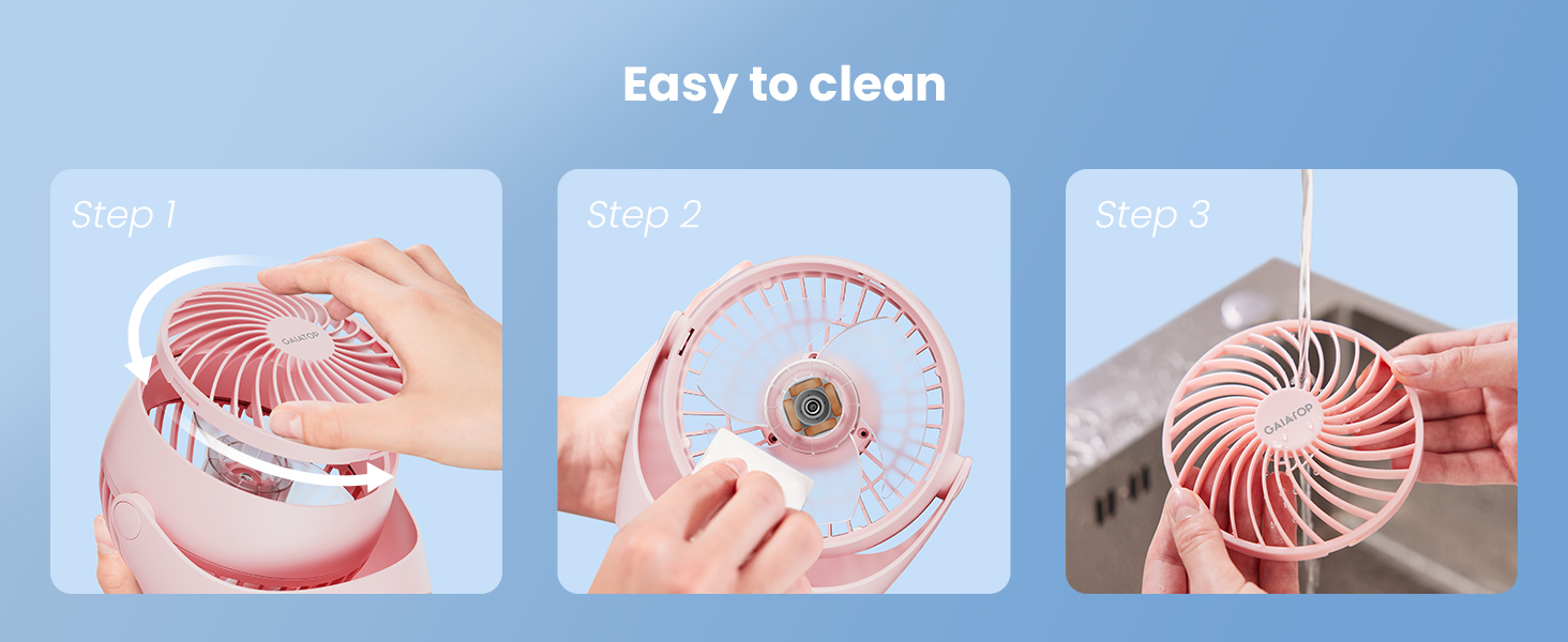 powerful desk fan